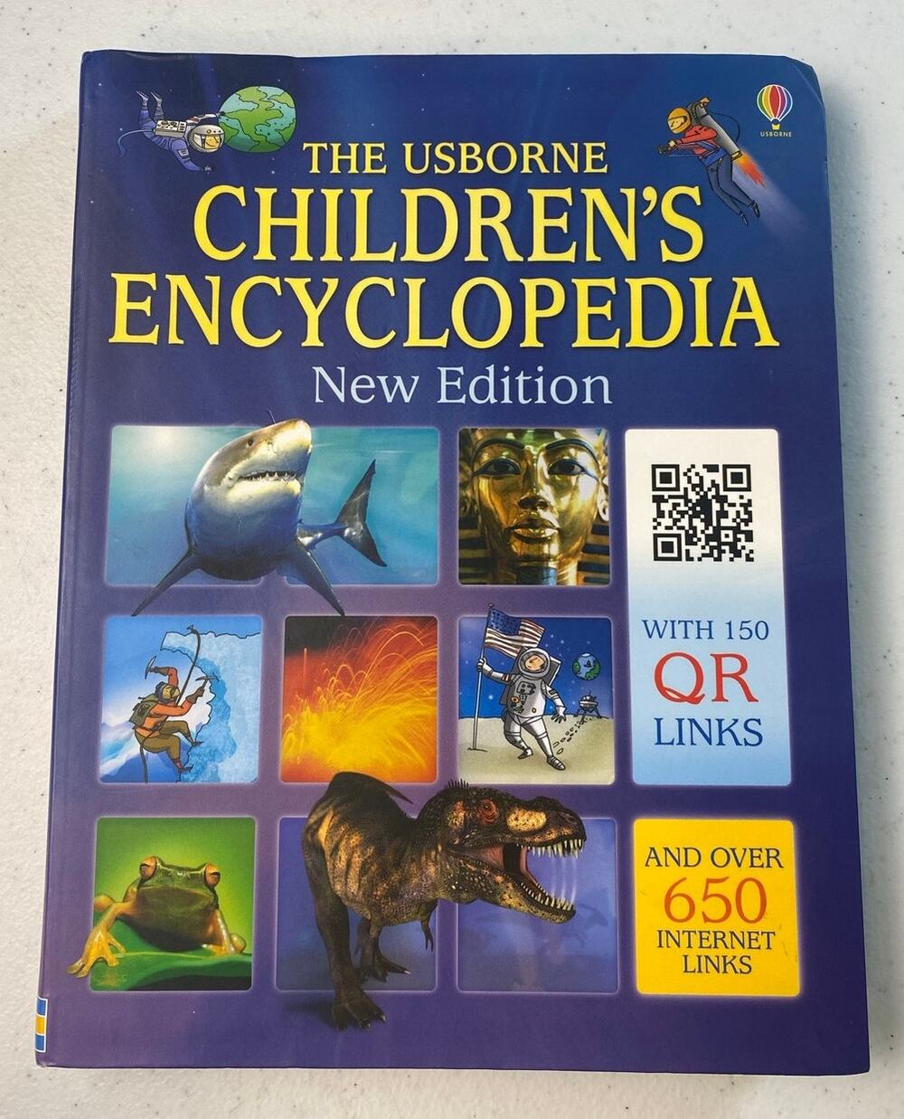 Usborne Children's Encyclopedia New Edition Soft Cover QR Internet Links